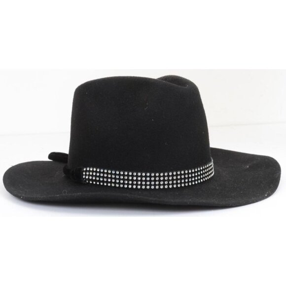 Vintage 80s Miss Bierner Michael Howard 100% Wool Rhinestone Band Ladies Hat U.S main image 5